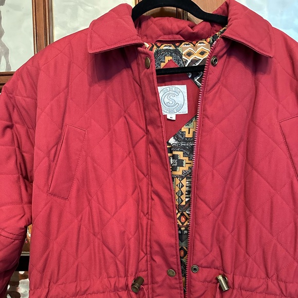 Red Puffer jacket - Picture 2 of 4